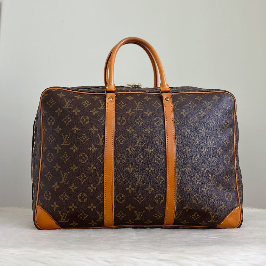 Louis Vuitton Signature Monogram Sirius 45 Travel Bag Suitcase