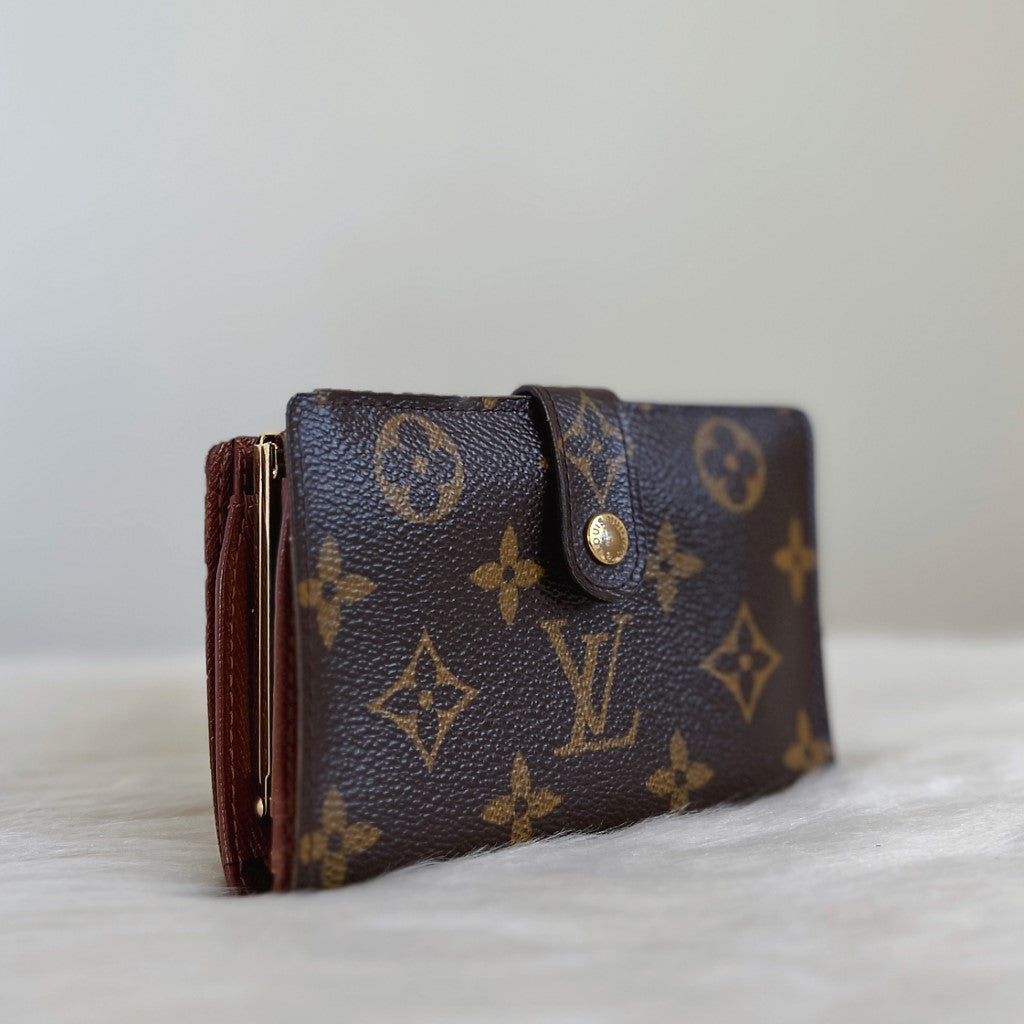 Louis Vuitton Monogram Classic Coin Compartments Wallet