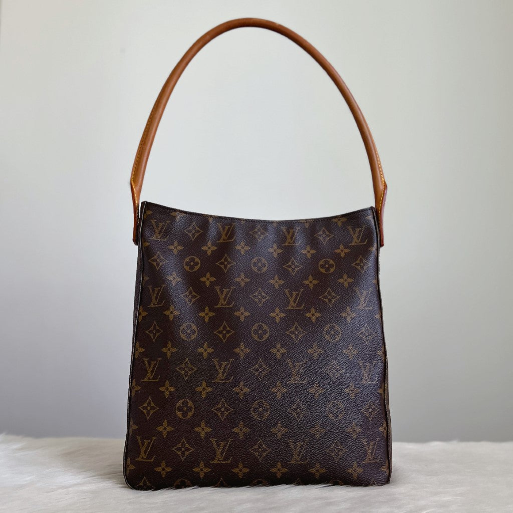 Louis Vuitton Signature Monogram Looping GM Shoulder Bag