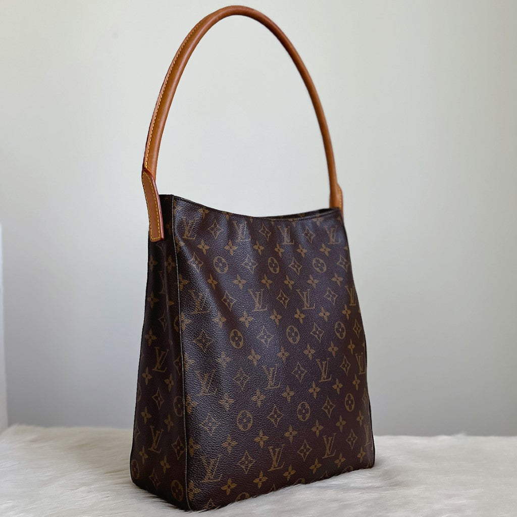 Louis Vuitton Signature Monogram Looping GM Shoulder Bag