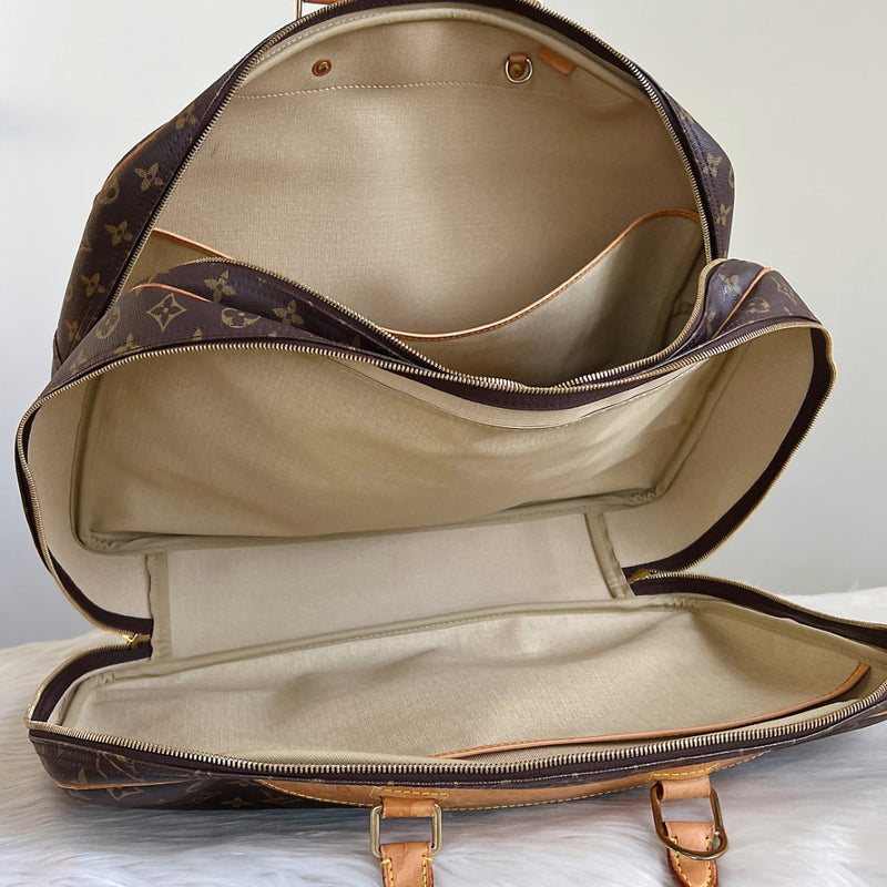 Louis Vuitton Signature Monogram Alize Travel Bag Suitcase