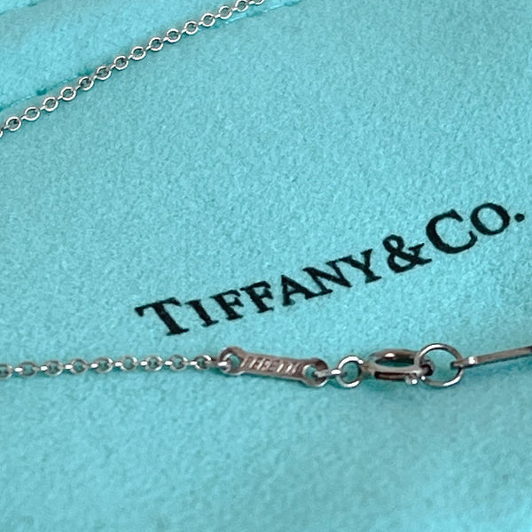 Tiffany & Co Paloma 925 Silver Open Tear Necklace