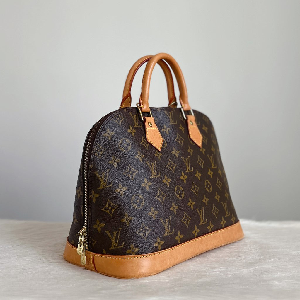 Louis Vuitton Signature Monogram Alma Tote