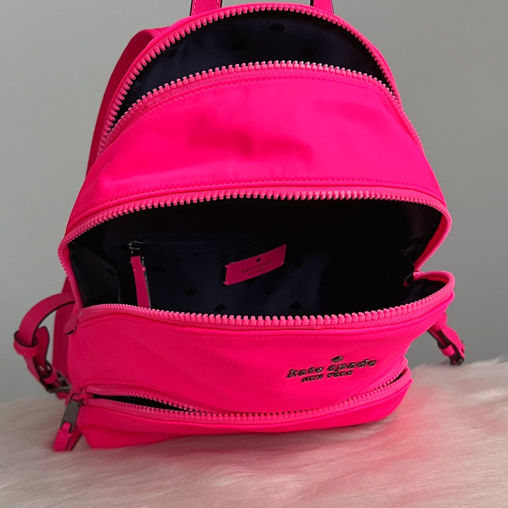 Kate Spade Fuchsia Nylon Romantic Backpack