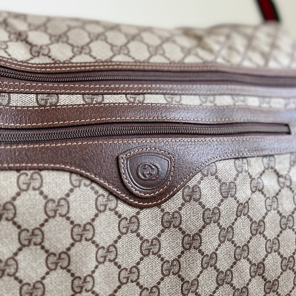 Gucci Double G Monogram Multi-pocket Large Travel Bag