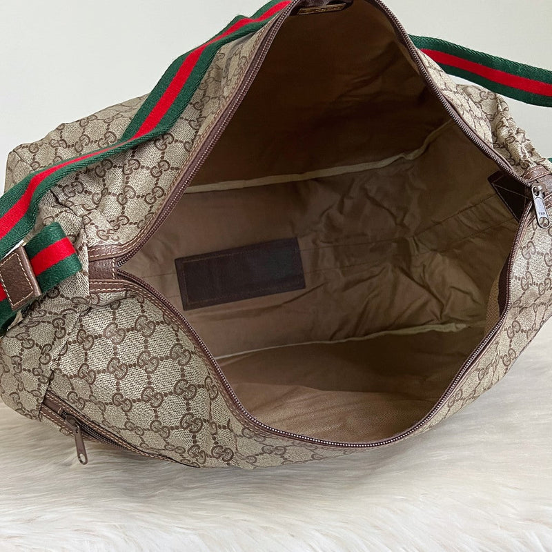Gucci Double G Monogram Multi-pocket Large Travel Bag