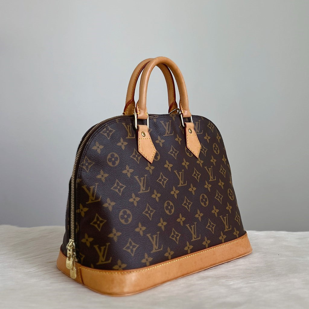 Louis Vuitton Signature Monogram Alma Tote