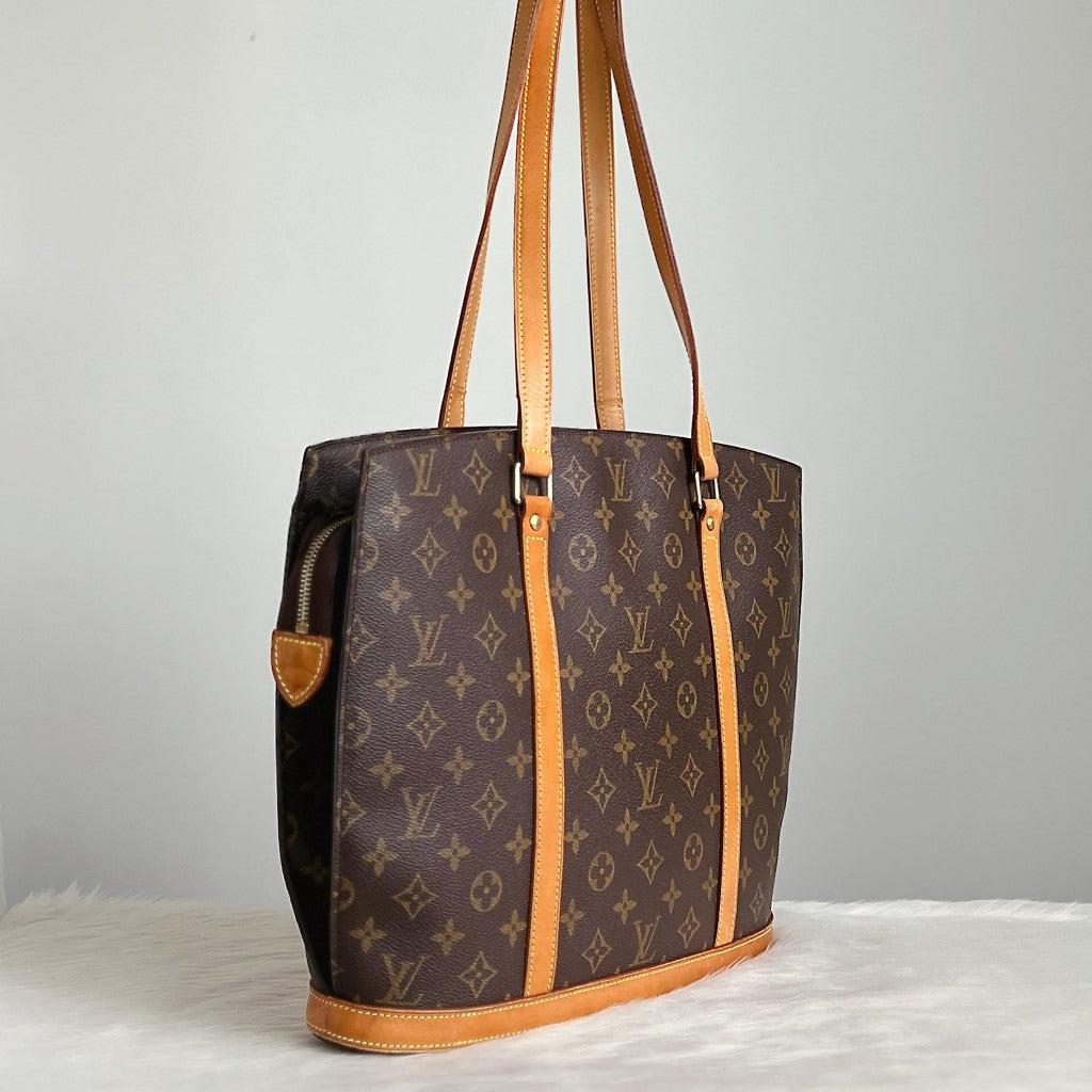 Louis Vuitton Signature Monogram Babylone Large Shoulder Bag