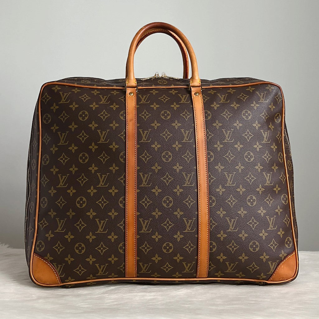 Louis Vuitton Signature Monogram Sirius 50 Travel Bag Suitcase