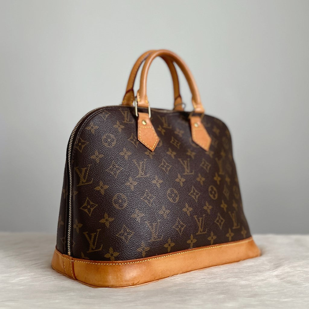 Louis Vuitton Signature Monogram Alma Tote