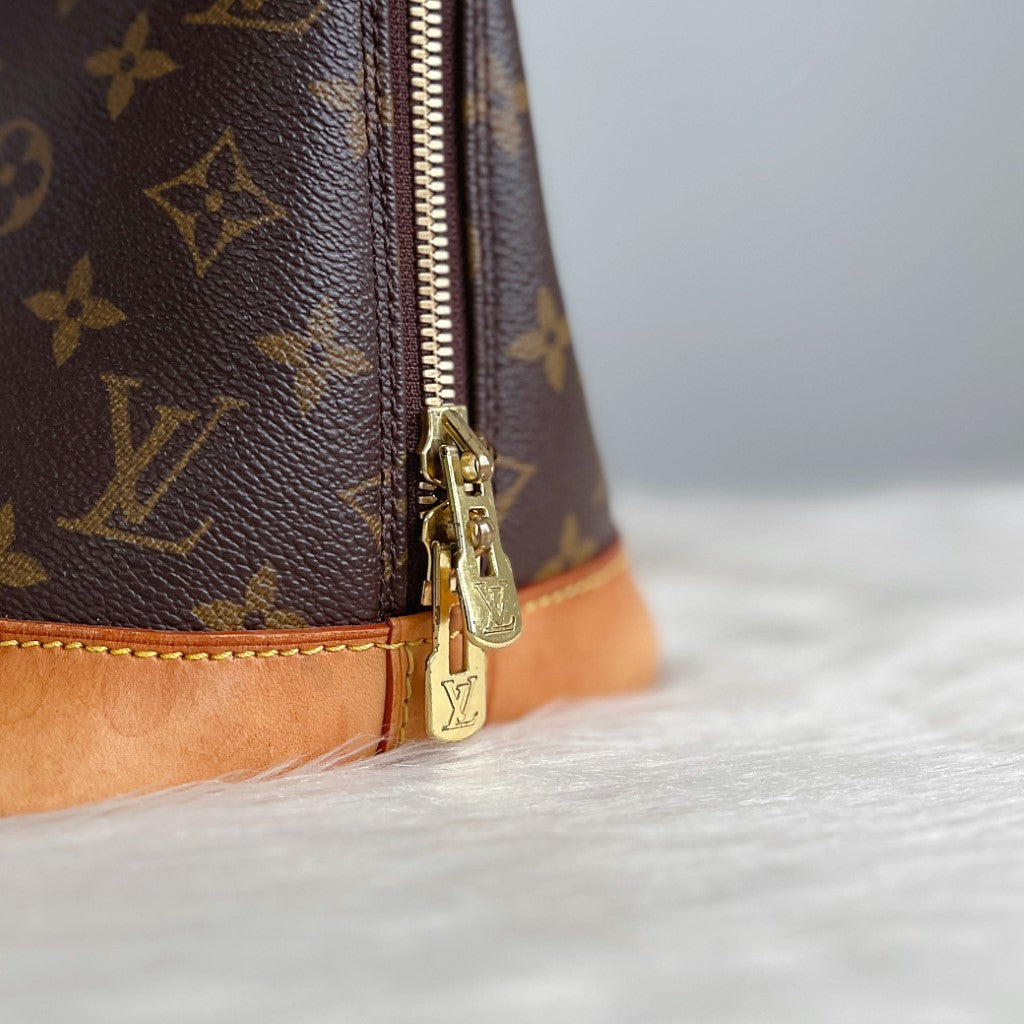 Louis Vuitton Signature Monogram Alma Tote