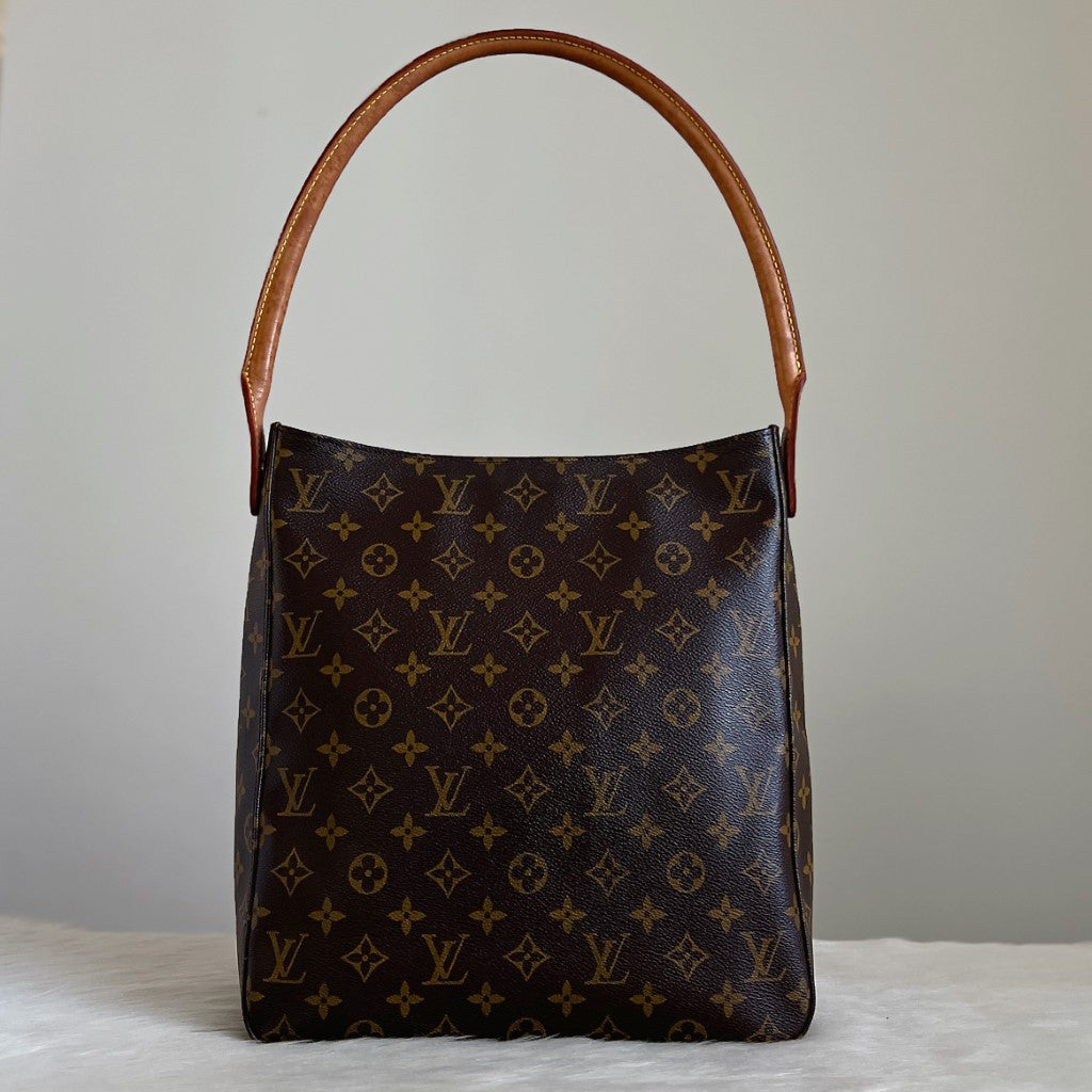 Louis Vuitton Signature Monogram Looping GM Shoulder Bag