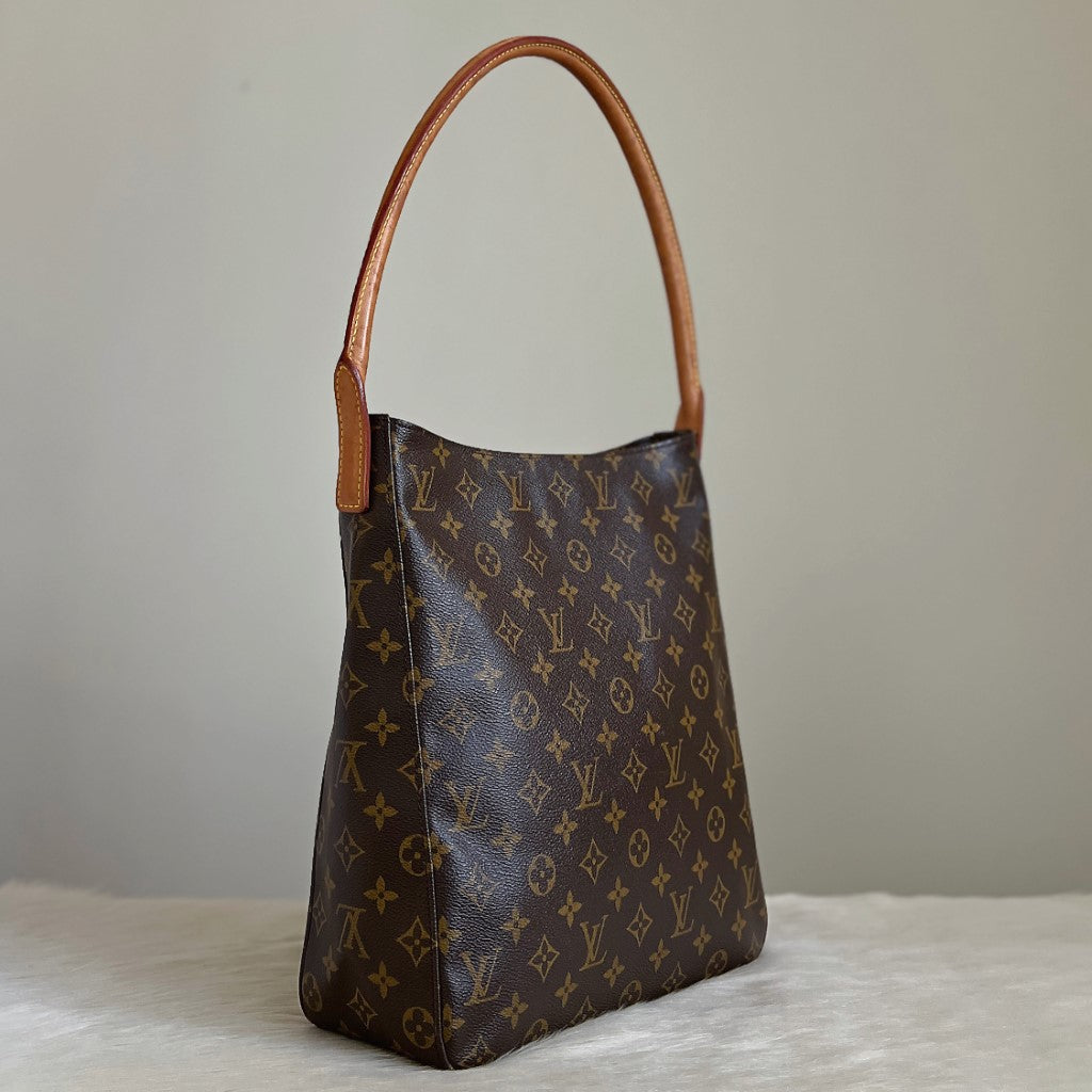 Louis Vuitton Signature Monogram Looping GM Shoulder Bag