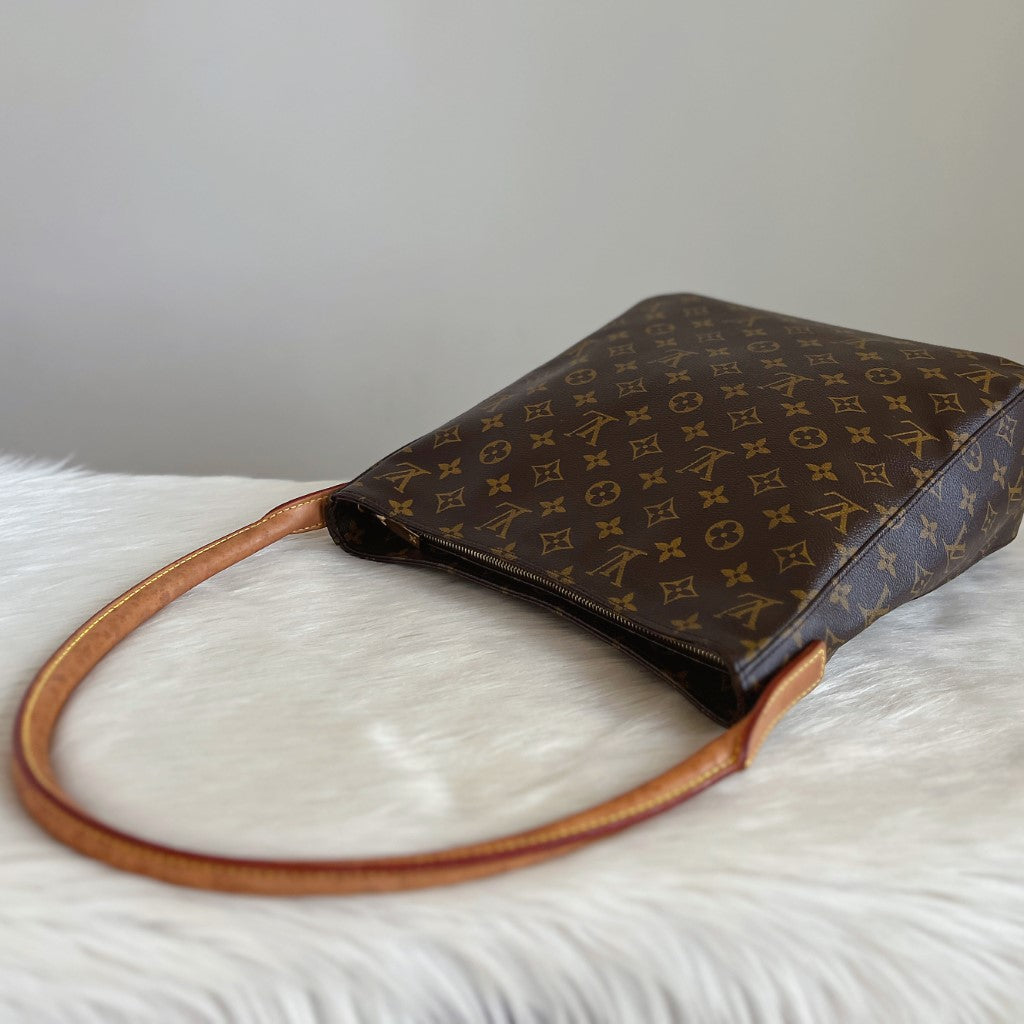 Louis Vuitton Signature Monogram Looping GM Shoulder Bag