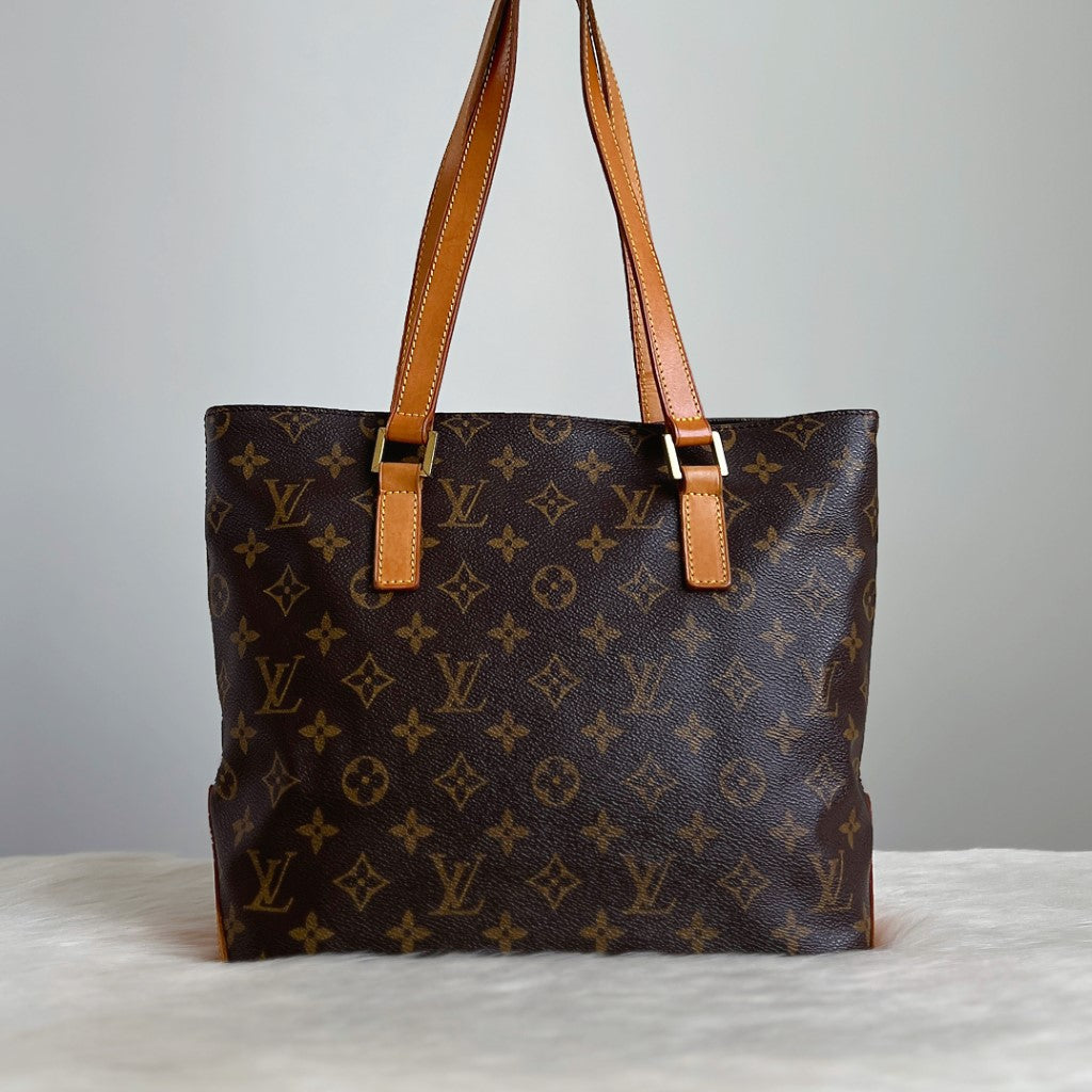 Louis Vuitton Signature Monogram Cabas Piano Shoulder Bag