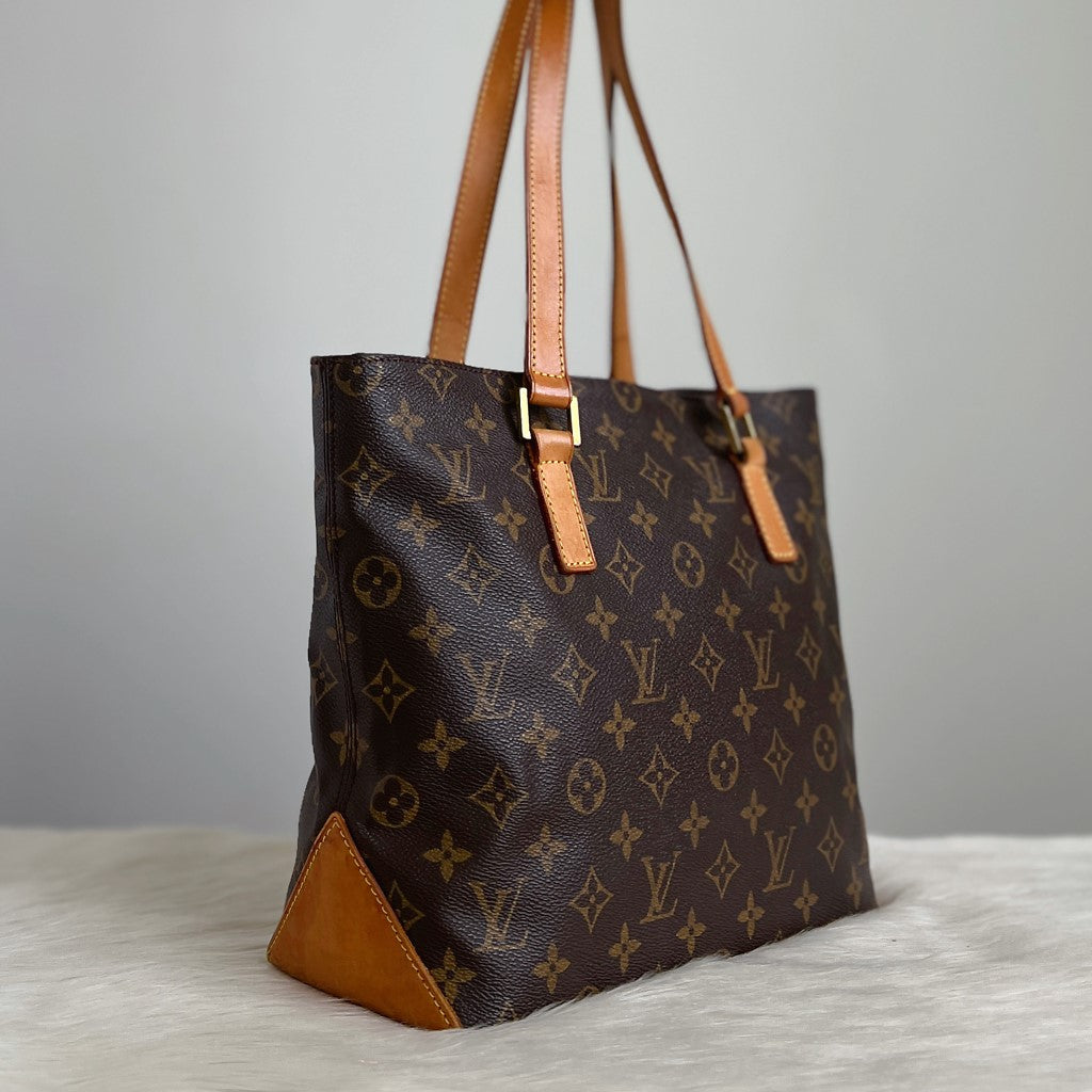 Louis Vuitton Signature Monogram Cabas Piano Shoulder Bag