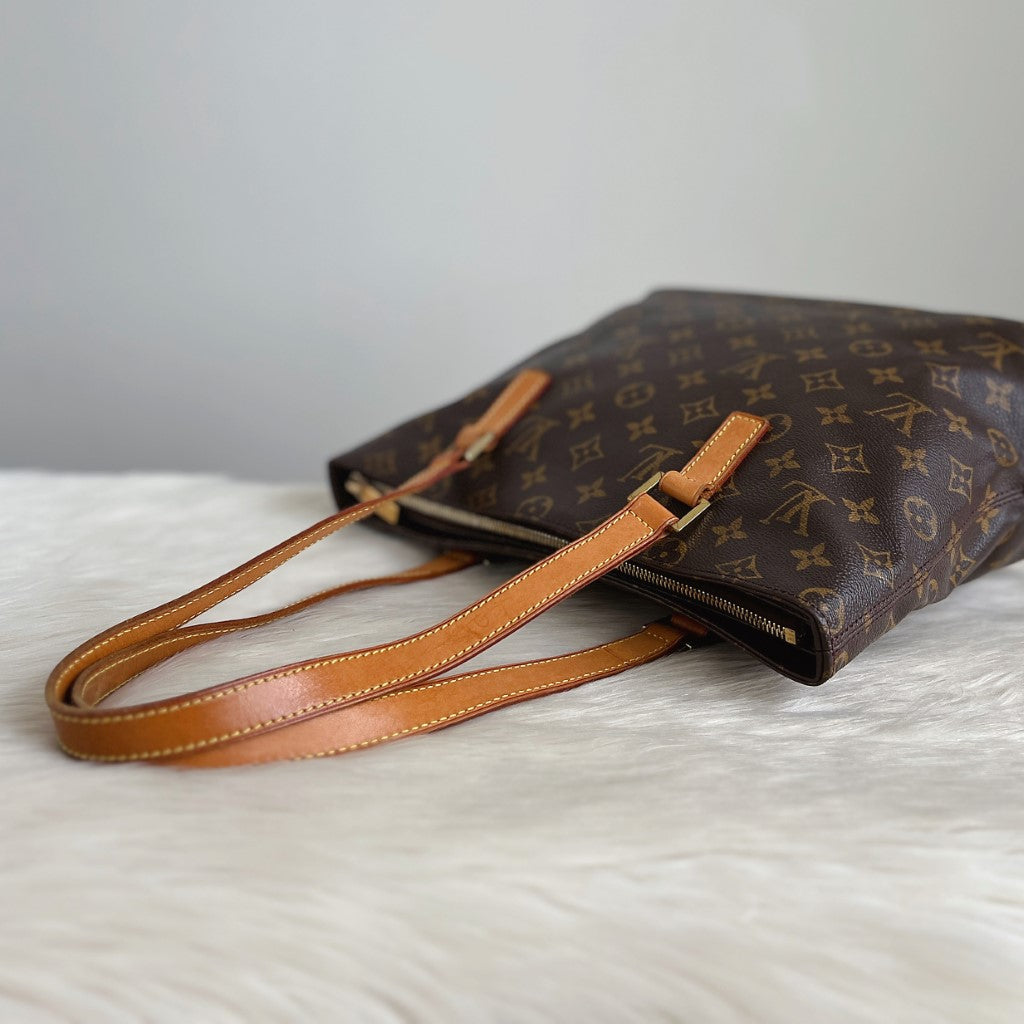 Louis Vuitton Signature Monogram Cabas Piano Shoulder Bag