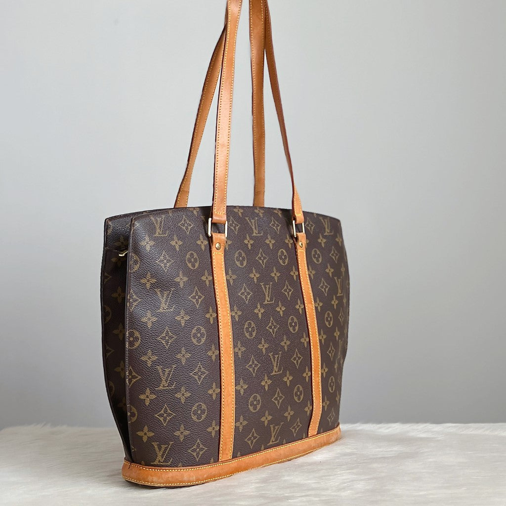 Louis Vuitton Signature Monogram Babylone Large Shoulder Bag