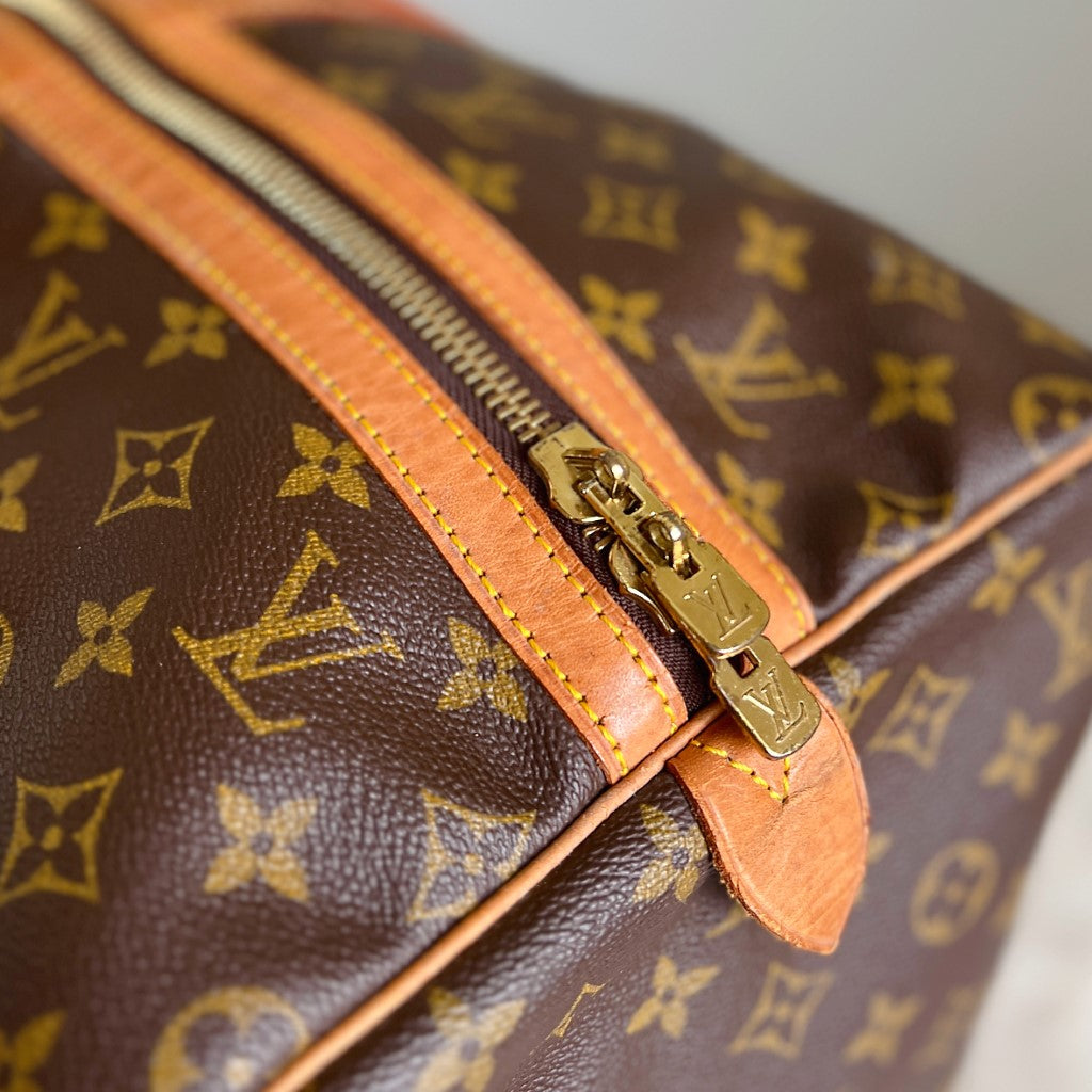 Louis Vuitton Signature Monogram Sac Souple 55 Travel Bag