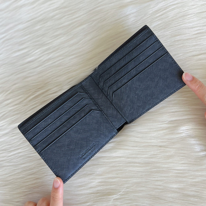 Montblanc Black Leatner Meisterstück Fold Wallet Like New