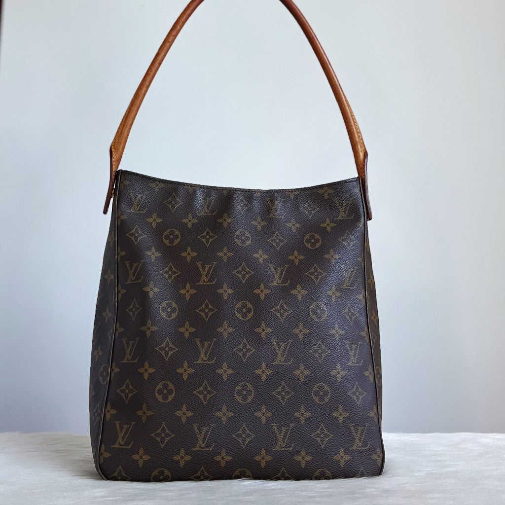 Louis Vuitton Signature Monogram Looping GM Shoulder Bag