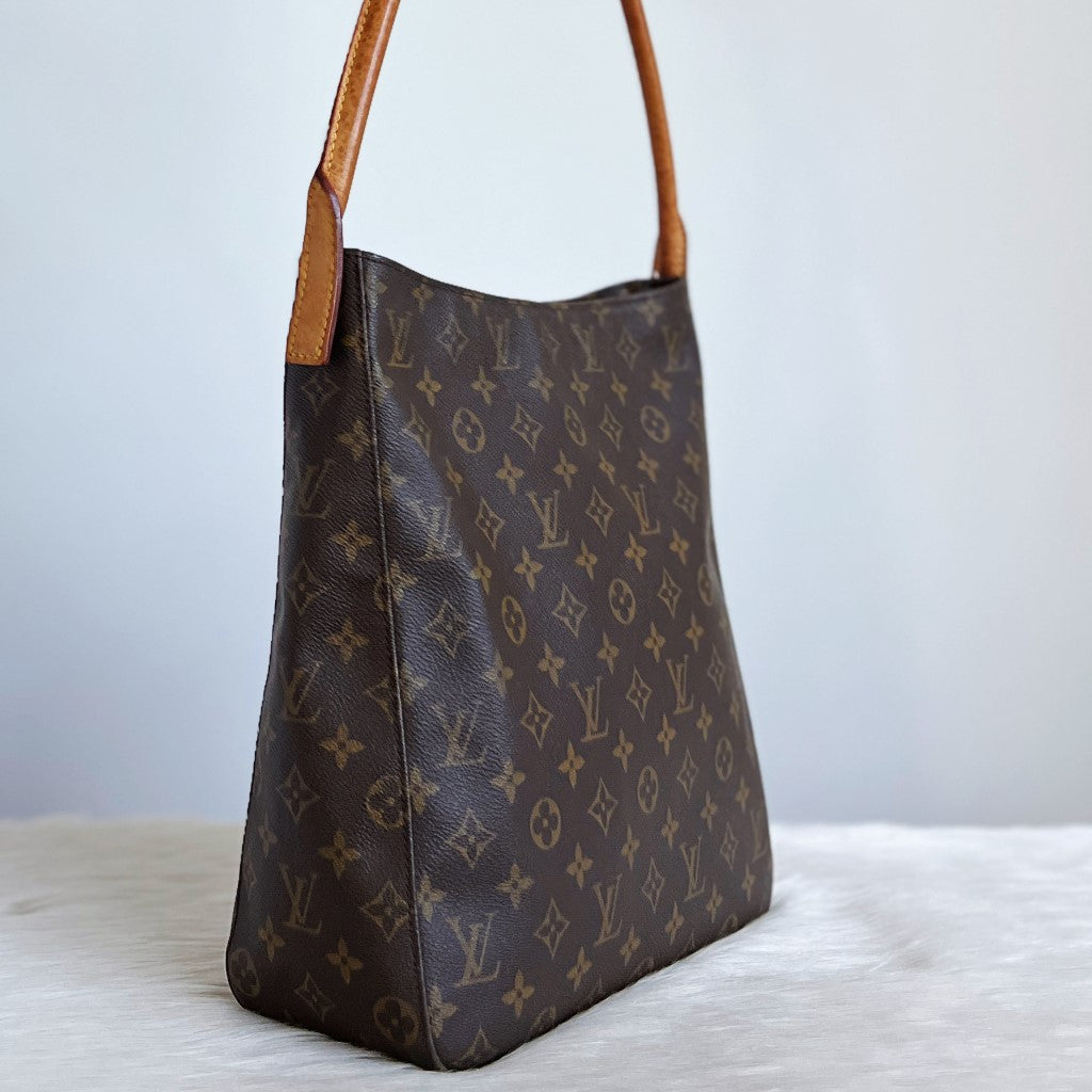 Louis Vuitton Signature Monogram Looping GM Shoulder Bag