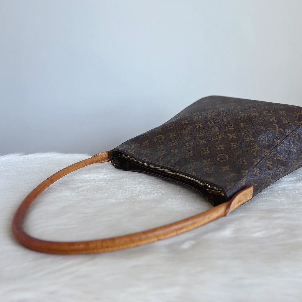 Louis Vuitton Signature Monogram Looping GM Shoulder Bag