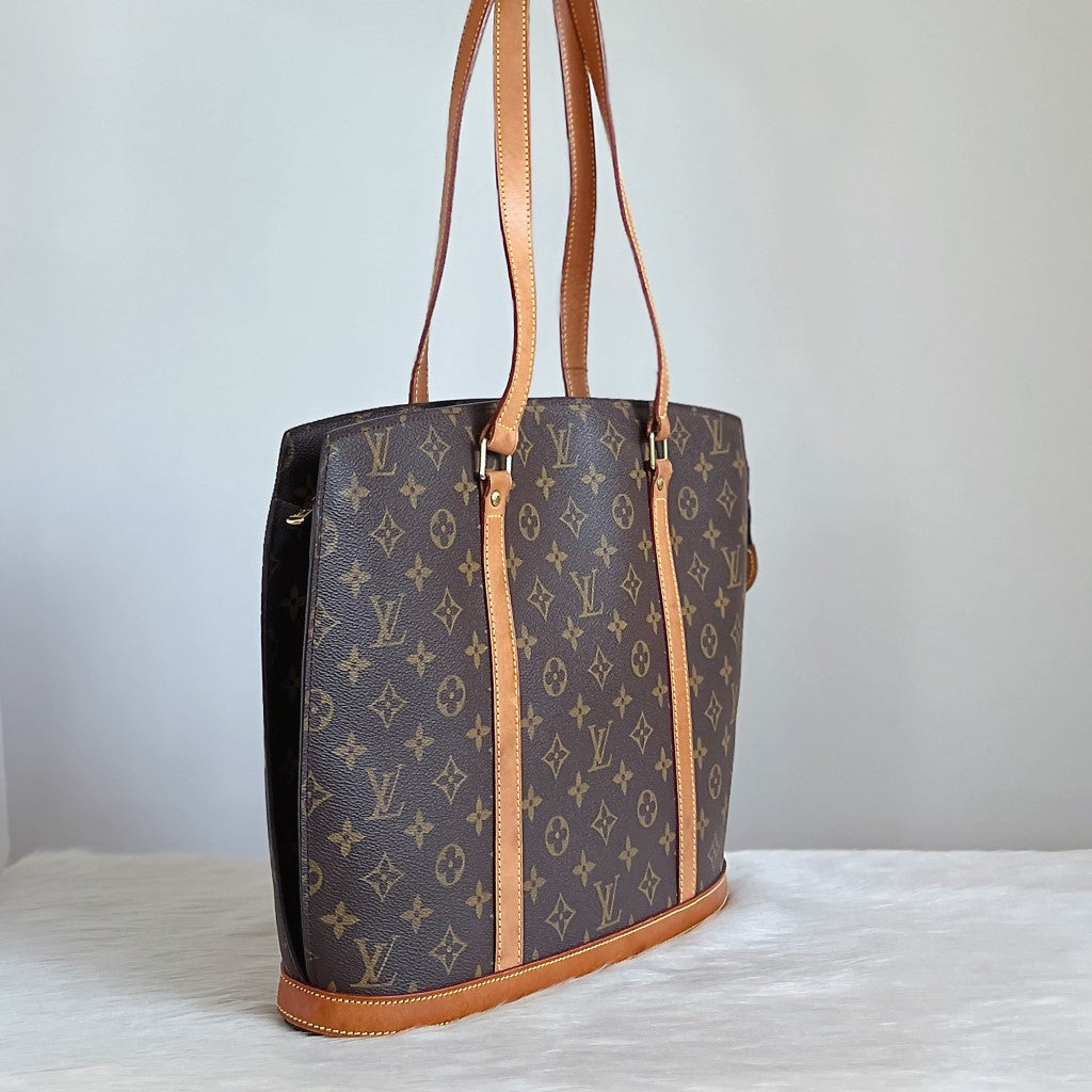 Louis Vuitton Signature Monogram Babylone Large Shoulder Bag