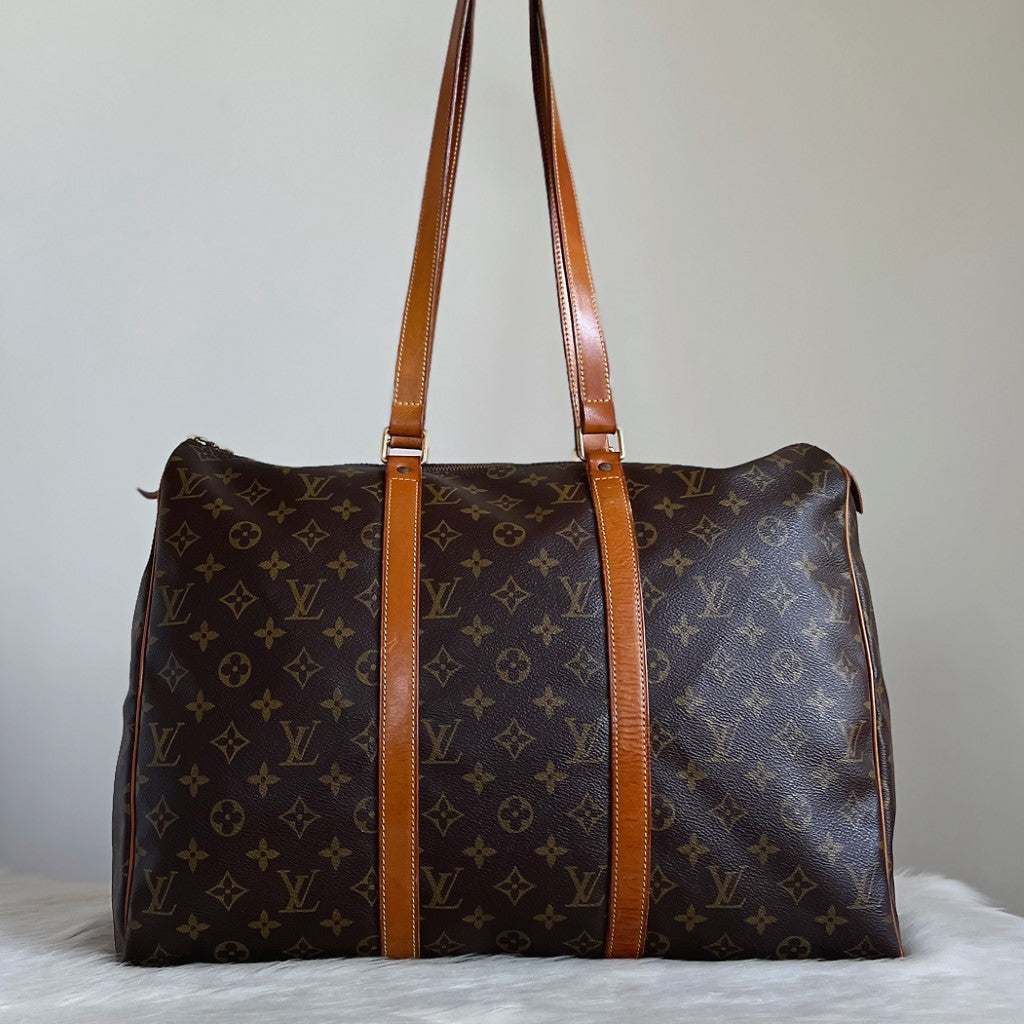 Louis Vuitton Signature Monogram Sac Flanerie 45 Travel Large Shoulder Bag