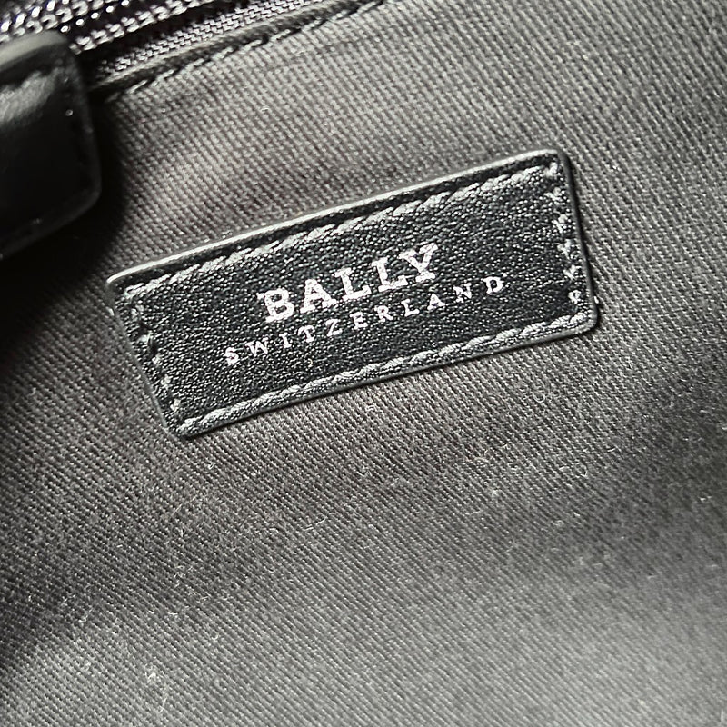 Bally B Pattern Classic Shoulder Bag Excellent