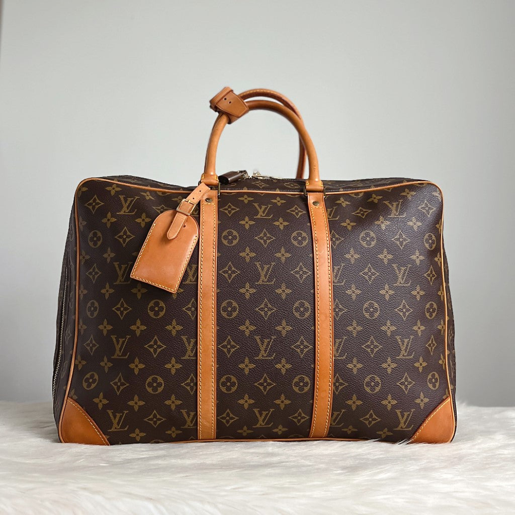 Louis Vuitton Signature Monogram Sirius 45 Travel Bag Suitcase