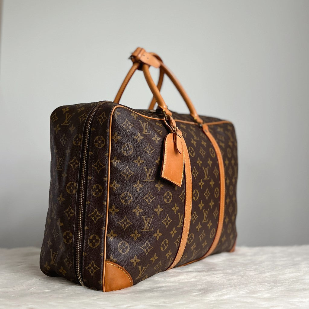 Louis Vuitton Signature Monogram Sirius 45 Travel Bag Suitcase