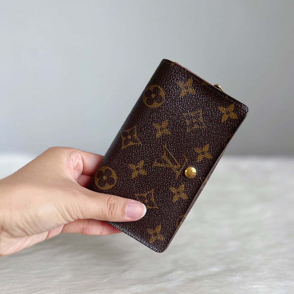 Louis Vuitton Monogram Classic Zip Compartment Wallet