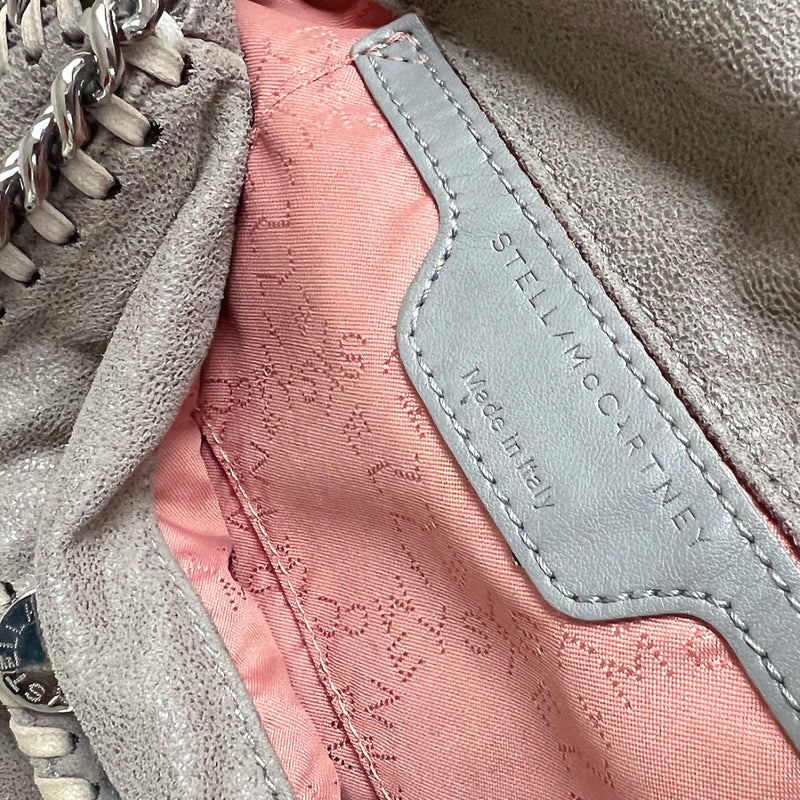 Stella McCartney Grey Signature Mini Falabella Shoulder Bag