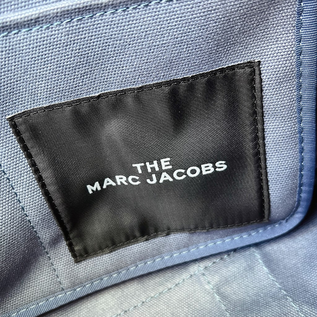 Marc Jacobs Denim Front Pattern Book Tote Bag