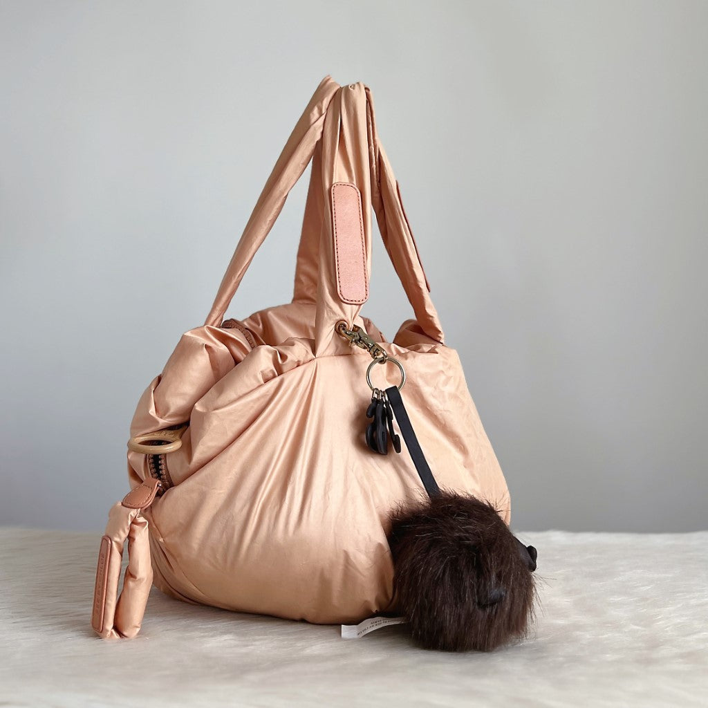 See by Chloe Nude Joy Rider Puffy Shoulder Bag