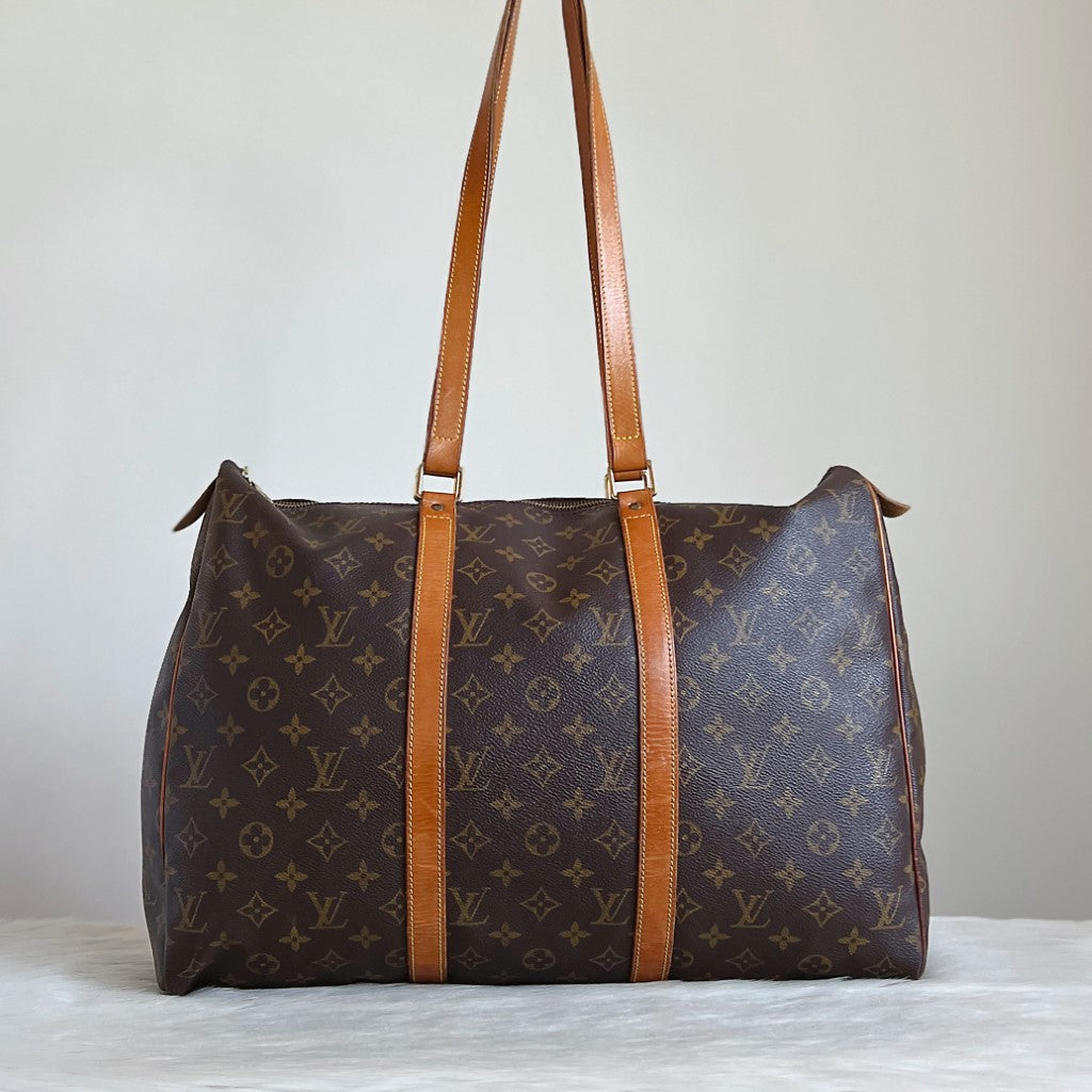 Louis Vuitton Signature Monogram Sac Flanerie 45 Travel Large Shoulder Bag