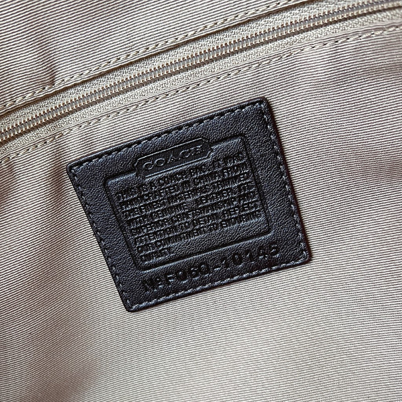 Coach Monogram Patchwork Ring Detail Trun Lock Shoulder Bag