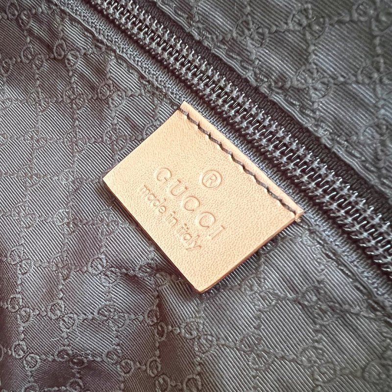 Gucci Two Tone Oversized Travel Shoulder Bag Excellent