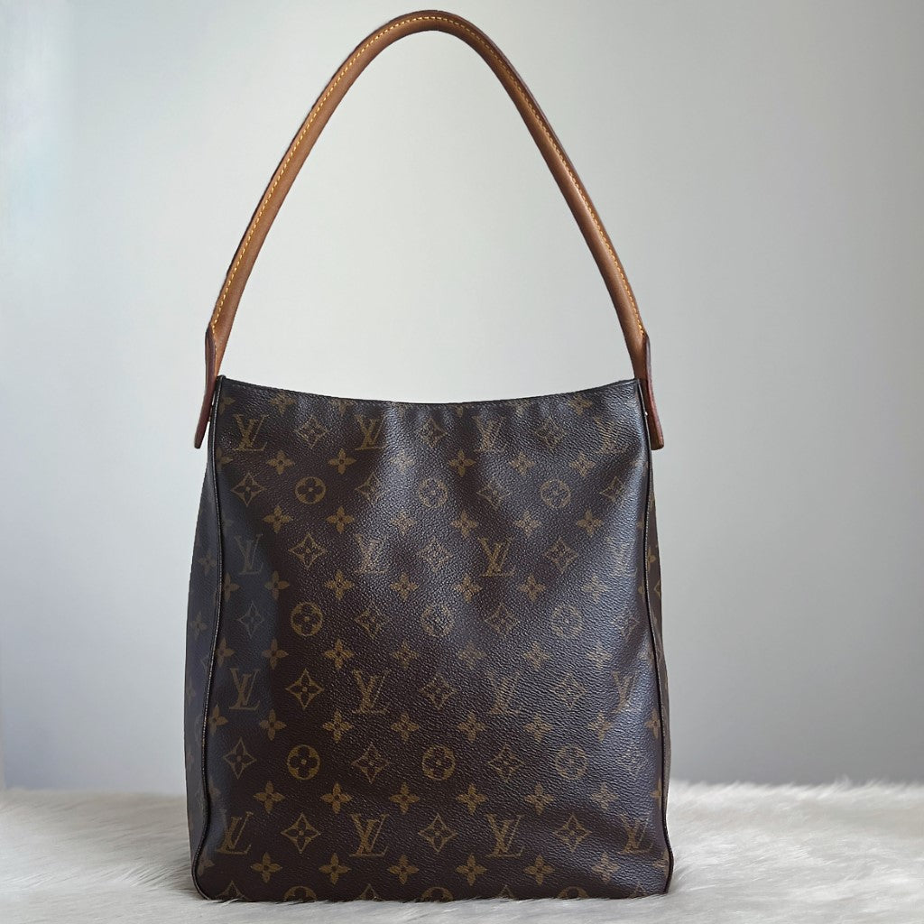 Louis Vuitton Signature Monogram Looping GM Shoulder Bag