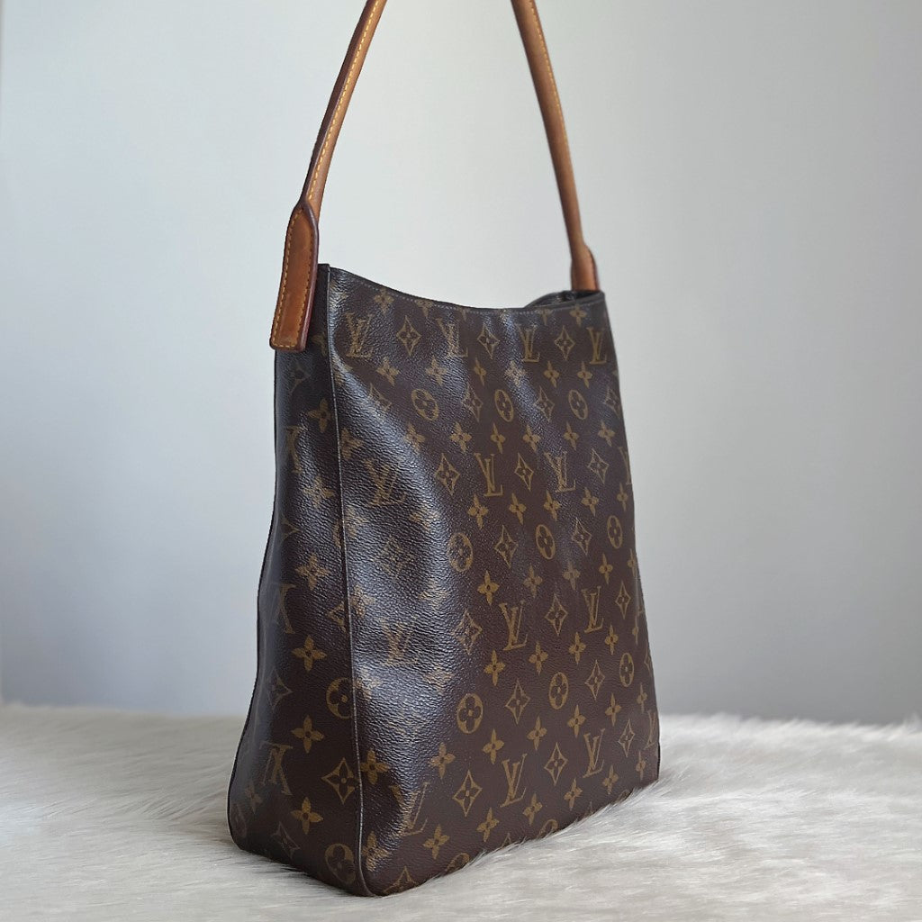 Louis Vuitton Signature Monogram Looping GM Shoulder Bag