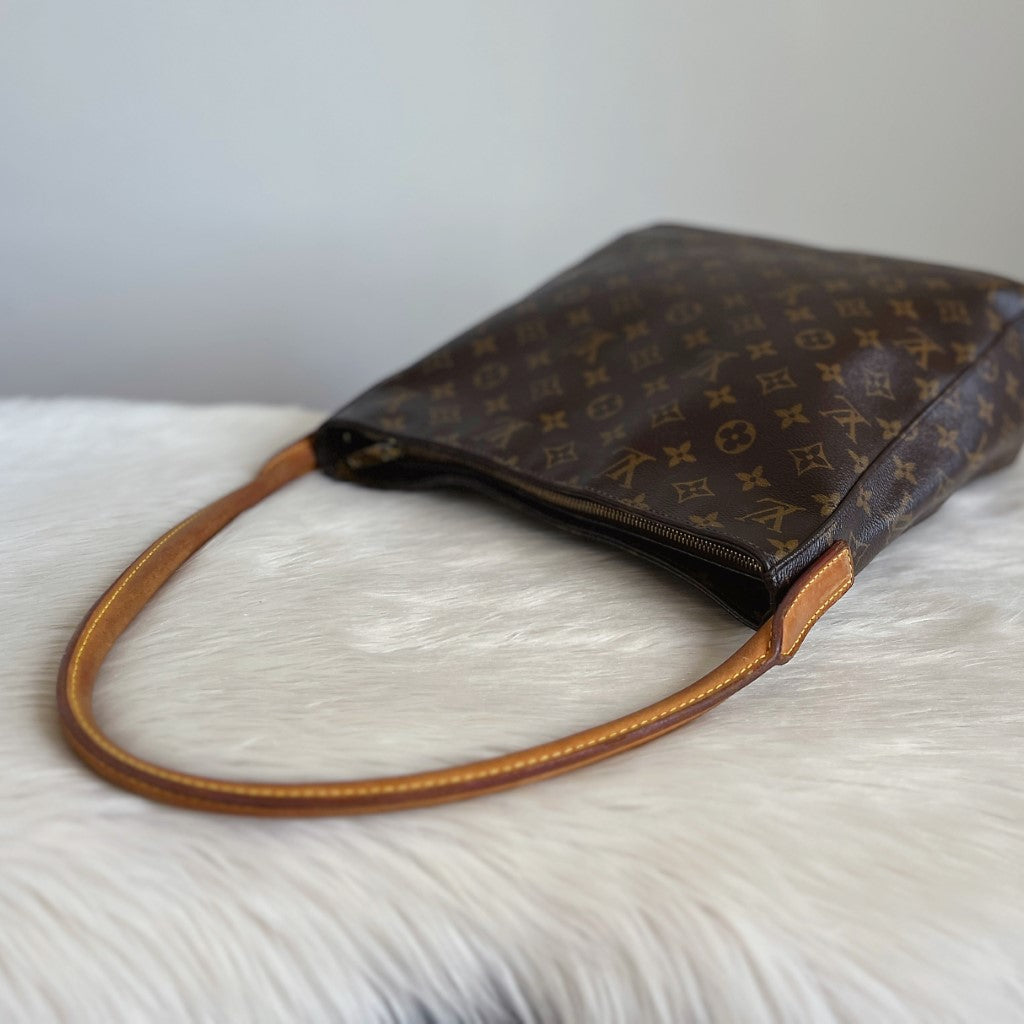 Louis Vuitton Signature Monogram Looping GM Shoulder Bag