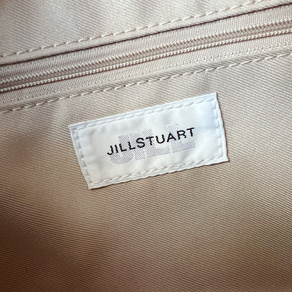 Jill Stuart Two Tone Leather Double Compartment Crossbody Shoulder Bag Excellent