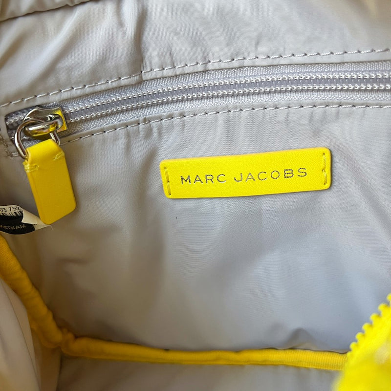 Marc Jacobs Yellow Front Logo Book Tote Bag