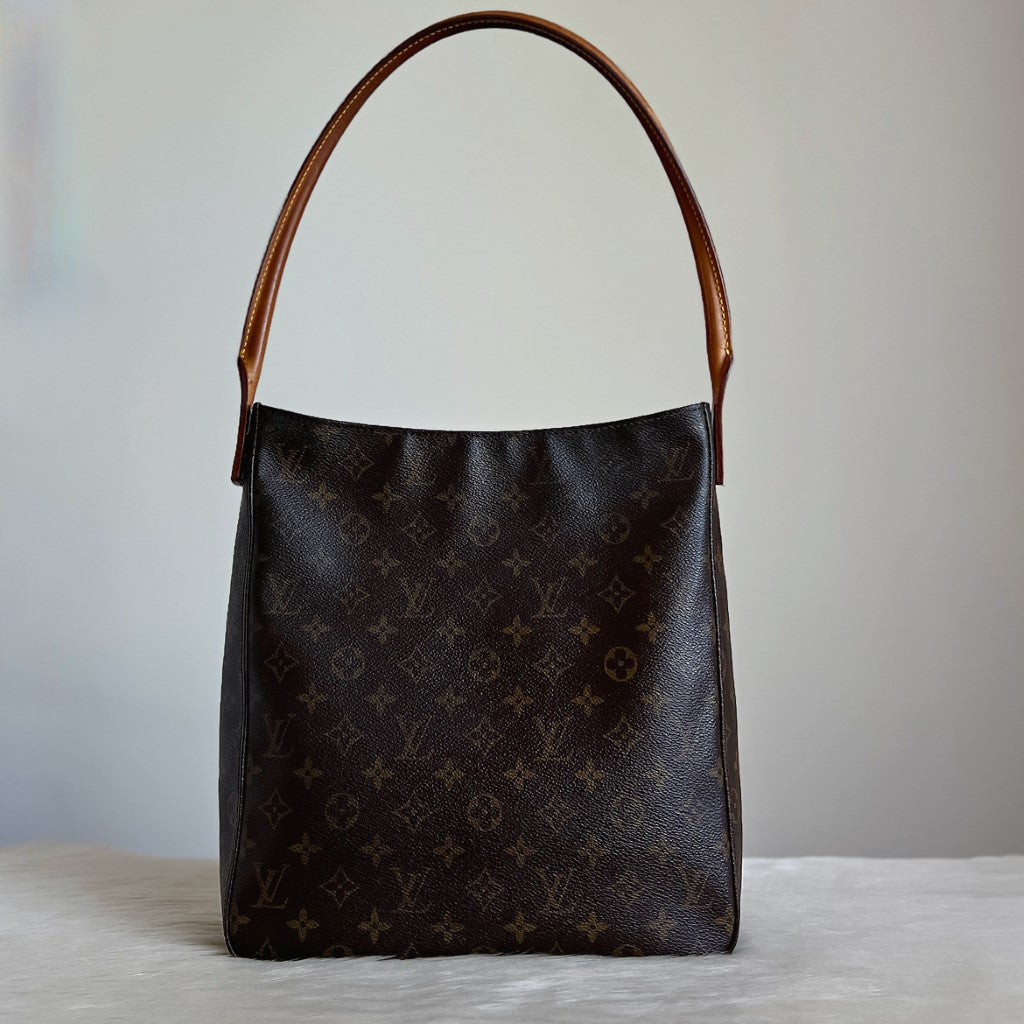 Louis Vuitton Signature Monogram Looping GM Shoulder Bag