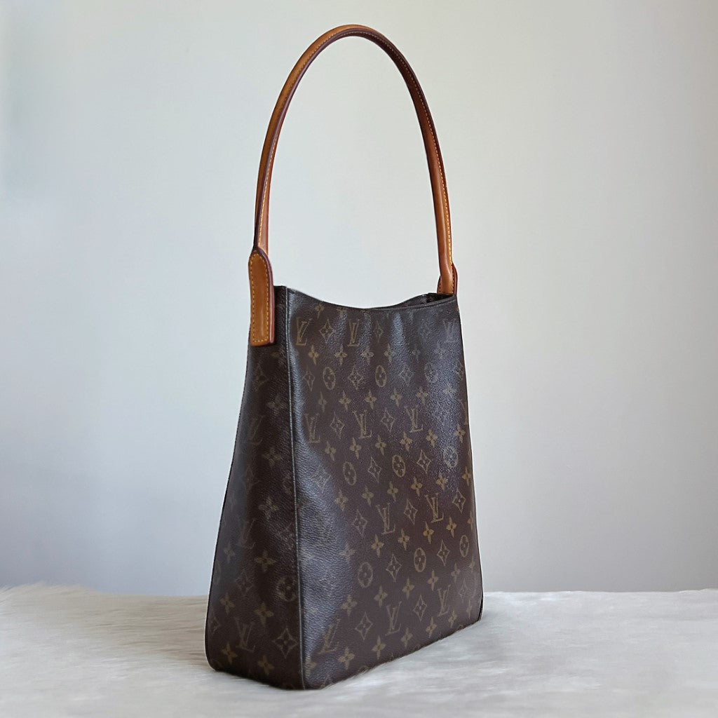 Louis Vuitton Signature Monogram Looping GM Shoulder Bag