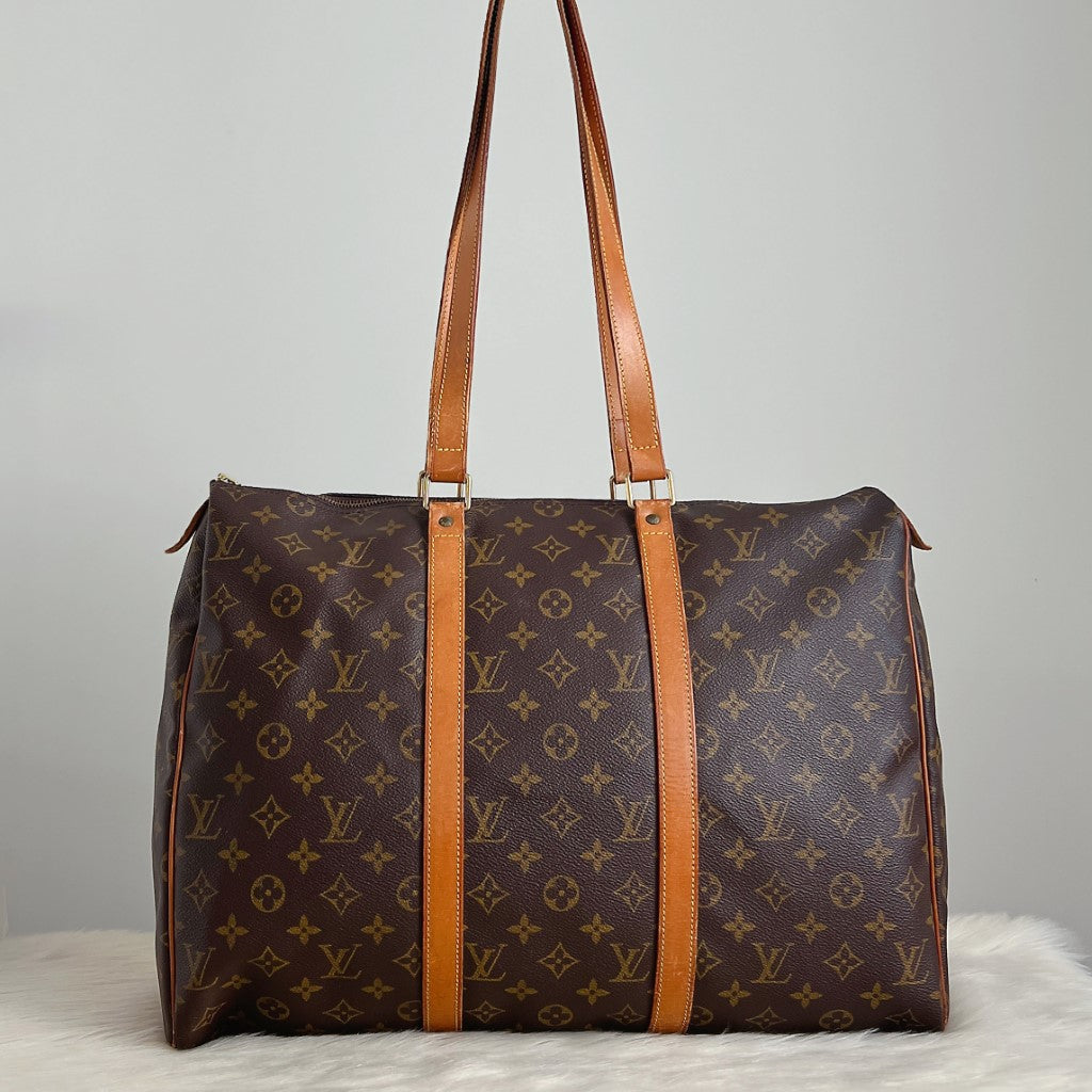 Louis Vuitton Signature Monogram Sac Flanerie 45 Travel Large Shoulder Bag