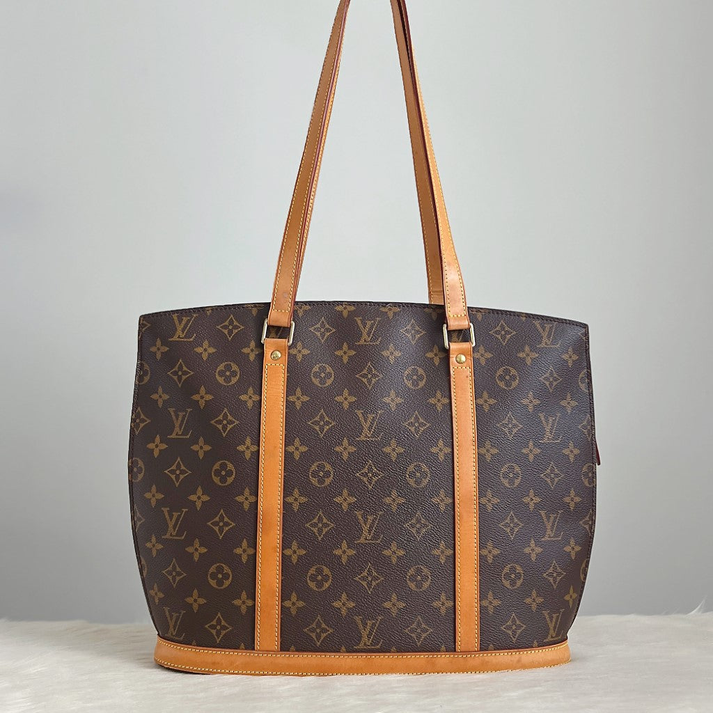 Louis Vuitton Signature Monogram Babylone Large Shoulder Bag