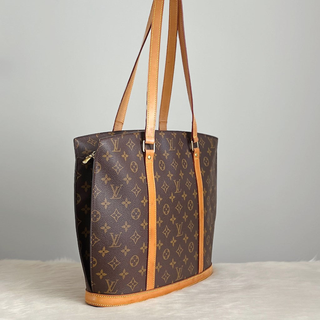 Louis Vuitton Signature Monogram Babylone Large Shoulder Bag