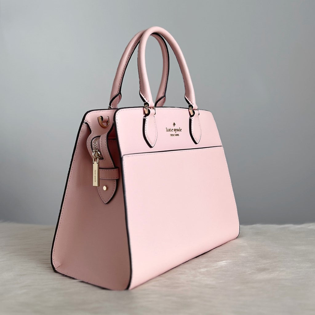 Kate Spade store pink leather shoulder bag